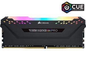 Corsair Vengeance RGB Pro 8GB (1x8GB) DDR4 3600 (PC4-28800) C18 Optimized for AMD Ryzen – Black