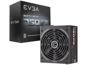 EVGA SuperNOVA 750 P2 80+ PLATINUM 750W Fully Modular EVGA ECO Mode Includes FREE Power On Self Tester Power Supply  220-P2-0750-X1 ,Black