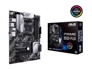 ASUS  AM4 AMD B550 SATA 6Gb/s USB 3.0 HDMI ATX AMD Motherboard  PRIME B550-PLUS