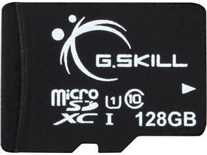 G.Skill 128GB microSDXC UHS-I/U1 Class 10 Memory Card with OTG (FF-TSDXC128GC-U1) G.Skill 128GB microSDXC UHS-I/U1 Class 10 Memory Card with OTG (FF-TSDXC128GC-U1)