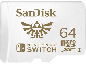 SanDisk 64GB microSDXC UHS 100MBs 64G microSD SDXC Nintendo Switch SDSQXAT064G