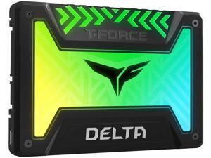 Team Group T-FORCE DELTA RGB SSD 2.5" 250GB SATA III Internal RGB Solid State Drive (For MB with 5V ADD Header) Team Group T-FORCE DELTA RGB SSD 2.5" 250GB SATA III Internal RGB Solid State Drive (For MB with 5V ADD Header)