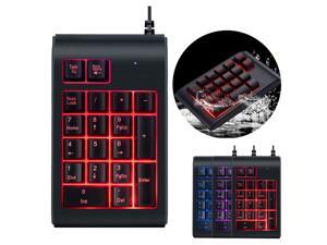 USB Mini Numeric Keyboard Three Colors RGB Backlit USB Wired Keyboard Waterproof Number Pad Numeric Keypad Keyboards(TAB+BACKSPACE can change the light color, some customer don't know how to ues it.) USB Mini Numeric Keyboard Three Colors RGB Backlit USB Wired Keyboard Waterproof Number Pad Numeric Keypad Keyboards(TAB+BACKSPACE can change the light color, some customer don't know how to ues it.)
