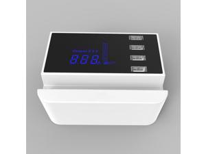 Multi-port USB Charger AC Power Adapter with LCD Display 4USB Charging Dock Multi-port USB Charger AC Power Adapter with LCD Display 4USB Charging Dock