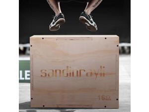 3 in 1 Wood Plyometric Box for Jump Training 20/14/16 Plyo Exercise Strength 3 in 1 Wood Plyometric Box for Jump Training 20/14/16 Plyo Exercise Strength