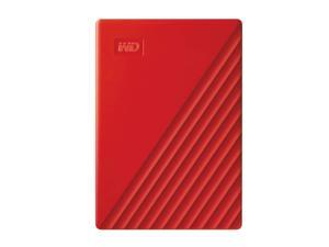WD 5TB My Passport Portable Storage USB 3.2 Gen 1 - Red - WDBPKJ0050BRD-WESN