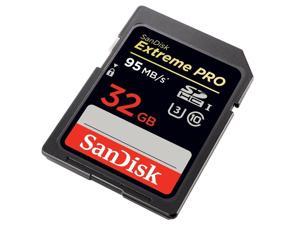 SanDisk 32GB Extreme Pro SDHC UHSIU3 Class 10 Memory Card Speed Up to 95MBs SDSDXXG032GGN4IN