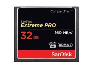 SanDisk Extreme Pro 32GB Compact Flash CF Card Model CFXPS032GX46 160MBs