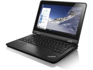 Lenovo Thinkpad Yoga 11e 2-in-1 Convertible: Intel N3150 Quad-Core 1.60GHz, 4GB RAM, 192GB SSD, 11.6” Touch, Win 10 Pro