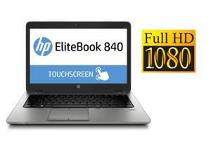 HP Laptop 840 G2 14" Touch Screen Full HD Intel Core i5 5th Gen 5300U (2.30 GHz) 8GB Memory 256GB SSD - Windows 10 Professional HP Laptop 840 G2 14" Touch Screen Full HD Intel Core i5 5th Gen 5300U (2.30 GHz) 8GB Memory 256GB SSD - Windows 10 Professional