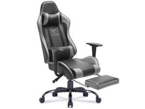 Vitesse Gaming Chair with Footrest Racing Style Computer Office Chair Adjustable Swivel Ergonomic PC Desk Bucket Seat Chair with Lumbar Support and Headrest Vitesse Gaming Chair with Footrest Racing Style Computer Office Chair Adjustable Swivel Ergonomic PC Desk Bucket Seat Chair with Lumbar Support and Headrest