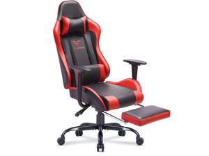 Vitesse Gaming Chair with Footrest Racing Style Computer Office Chair Adjustable Swivel Ergonomic PC Desk Bucket Seat Chair with Lumbar Support and Headrest Vitesse Gaming Chair with Footrest Racing Style Computer Office Chair Adjustable Swivel Ergonomic PC Desk Bucket Seat Chair with Lumbar Support and Headrest