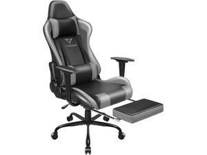 Vitesse Gaming Chair with Footrest Racing Style Computer Office Chair Adjustable Swivel Ergonomic PC Desk Bucket Seat Chair with Lumbar Support and Headrest Vitesse Gaming Chair with Footrest Racing Style Computer Office Chair Adjustable Swivel Ergonomic PC Desk Bucket Seat Chair with Lumbar Support and Headrest