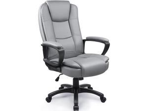 Vitesse Home Office Chair, 400LBS 8Hours Heavy Duty Design, Ergonomic High Back Cushion Lumbar Back Support, Computer Desk Chair, Big and Tall Chair, Adjustable Executive Leather Chair With Arms