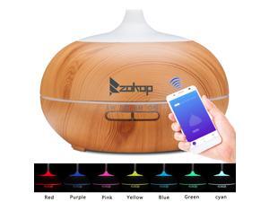 ZOKOP 1841WF 110V 550ML RGB Aroma Diffuser without Controller ZOKOP 1841WF 110V 550ML RGB Aroma Diffuser without Controller
