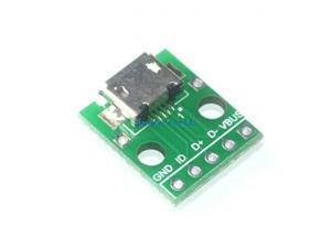 50pcs MICRO USB to DIP Adapter 5pin female connector B type pcb converter 50pcs MICRO USB to DIP Adapter 5pin female connector B type pcb converter