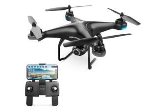 Holy Stone - HS120D Wi-Fi FPV Drone with 1080P Camera and GPS, Tap Fly Function, Black Holy Stone - HS120D Wi-Fi FPV Drone with 1080P Camera and GPS, Tap Fly Function, Black