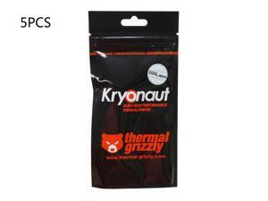 5-Pack Thermal Grizzly Kryonaut Thermal Grease Paste - 1.0 Gram Model TG-K-015-R-1g 5-Pack Thermal Grizzly Kryonaut Thermal Grease Paste - 1.0 Gram Model TG-K-015-R-1g