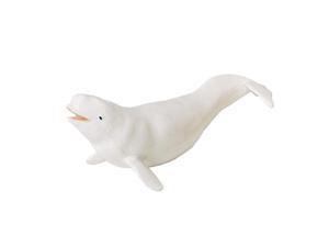 Monterey Bay Sea Life Beluga Whale  Safari Ltd Animal Educational Toy Figure