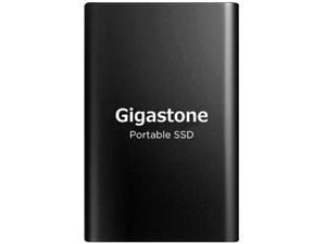 Gigastone 1TB External SSD USB 3.1 Type C, Read Speed up to 550MB/s, 3D NAND, Ultra Slim Metal Portable Solid State Drive, for PC Laptop Mac Windows Linux Android PS4 Xbox One Smart TV