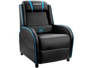 Homall Gaming Recliner Chair Racing Style Single Living Room Sofa Recliner PU Leather Recliner Seat Home Theater Seating (Blue) Homall Gaming Recliner Chair Racing Style Single Living Room Sofa Recliner PU Leather Recliner Seat Home Theater Seating (Blue)