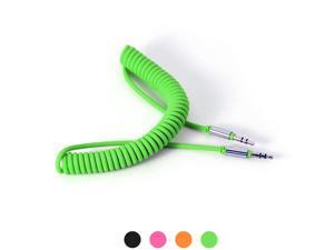 1 m Male To Male 3.5 mm Coiled Stereo Audio Cable Car Auxiliary Audio Cable Audio Cable Car Auxiliary Audio Cable J.16 1 m Male To Male 3.5 mm Coiled Stereo Audio Cable Car Auxiliary Audio Cable Audio Cable Car Auxiliary Audio Cable J.16