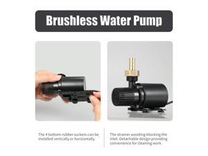 DECDEAL Brushless Water Pump Ultra-quiet DC12V Micro Brushless Water Pump Waterproof Submersible Pump for DECDEAL Brushless Water Pump Ultra-quiet DC12V Micro Brushless Water Pump Waterproof Submersible Pump for