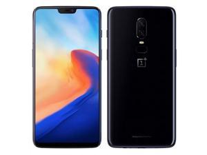 Unlocked Cell Phone OnePlus 6 4G Phablet 6.28 inch Android 8.1 Snapdragon 845 Octa Core 2.8GHz 6GB RAM 64GB ROM 3300mAh Built-in 16.0MP + 20.0MP Rear Camera Fingerprint Scanner