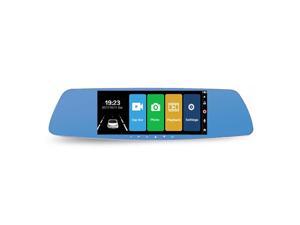 Car DVR 7-inch Touch Screen 1080P HD Dual Lens Rearview Mirrors Driving Recorder with Parking Monitor and Reversing Video Functions Car DVR 7-inch Touch Screen 1080P HD Dual Lens Rearview Mirrors Driving Recorder with Parking Monitor and Reversing Video Functions
