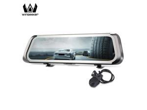 Dash cam 9.35 inch Touch Screen Car Rearview Mirror 140 Degree WDR Dual Camera Driving Recorder Parking Monitor Dash cam 9.35 inch Touch Screen Car Rearview Mirror 140 Degree WDR Dual Camera Driving Recorder Parking Monitor