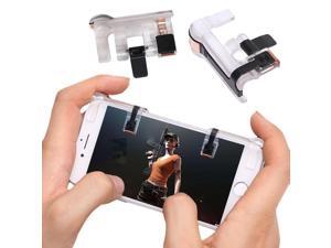Gaming Controller Trigger L1R1 Shooter Controller Mobile Game Fire Button Aim Key 2PCS for Fortnite/ PUBG / Rules of Survival / Knives Out Gaming Controller Trigger L1R1 Shooter Controller Mobile Game Fire Button Aim Key 2PCS for Fortnite/ PUBG / Rules of Survival / Knives Out