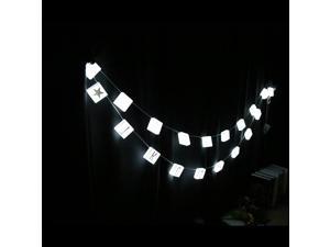 String Lights DIY LED Letter Hanging Lights Lamp Parties Christmas Décor White Light 20LEDs