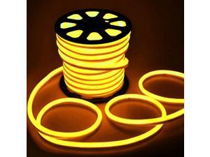 5M LED Strip Flexible Neon Lights Waterproof LED Yellow Light Lamp AC 220 - 240V US Plug 5M LED Strip Flexible Neon Lights Waterproof LED Yellow Light Lamp AC 220 - 240V US Plug