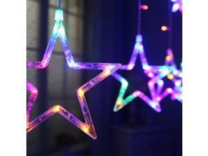 String Light LED Stars Curtain Lights Decorative Lantern 138LED EU PLUG String Light LED Stars Curtain Lights Decorative Lantern 138LED EU PLUG