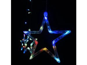 12 LEDs Star String Light Decoration RGB Light for Wedding Party Chrstmas EU Plug