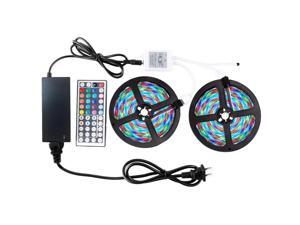 RGB LED Strip Light 2 x5M Waterproof 2835 44Key Controller 12V 3A Power Supply RGB LED Strip Light 2 x5M Waterproof 2835 44Key Controller 12V 3A Power Supply