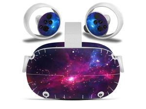 Amify Vinyl Skin Sticker for Oculus Quest 2 VR Headset Controller PVC Decals Cute Cartoon Wrap Cover for Oculus Quest 2 Accessories Amify Vinyl Skin Sticker for Oculus Quest 2 VR Headset Controller PVC Decals Cute Cartoon Wrap Cover for Oculus Quest 2 Accessories