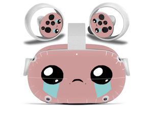 Amify Vinyl Skin Sticker for Oculus Quest 2 VR Headset Controller PVC Decals Cute Cartoon Wrap Cover for Oculus Quest 2 Accessories Amify Vinyl Skin Sticker for Oculus Quest 2 VR Headset Controller PVC Decals Cute Cartoon Wrap Cover for Oculus Quest 2 Accessories