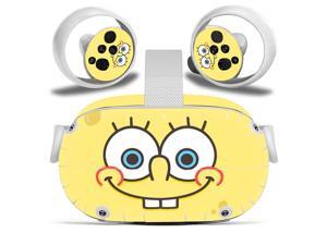 Amify Vinyl Skin Sticker for Oculus Quest 2 VR Headset Controller PVC Decals Cute Cartoon Wrap Cover for Oculus Quest 2 Accessories Amify Vinyl Skin Sticker for Oculus Quest 2 VR Headset Controller PVC Decals Cute Cartoon Wrap Cover for Oculus Quest 2 Accessories