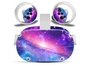 Amify Vinyl Skin Sticker for Oculus Quest 2 VR Headset Controller PVC Decals Cute Cartoon Wrap Cover for Oculus Quest 2 Accessories Amify Vinyl Skin Sticker for Oculus Quest 2 VR Headset Controller PVC Decals Cute Cartoon Wrap Cover for Oculus Quest 2 Accessories