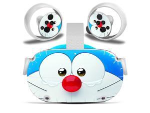 Amify Vinyl Skin Sticker for Oculus Quest 2 VR Headset Controller PVC Decals Cute Cartoon Wrap Cover for Oculus Quest 2 Accessories Amify Vinyl Skin Sticker for Oculus Quest 2 VR Headset Controller PVC Decals Cute Cartoon Wrap Cover for Oculus Quest 2 Accessories