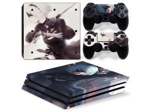 NieR Automata PS4 Pro Skin Sticker For Sony PlayStation 4 Pro Console and Controllers for Dualshock 4 PS4 Pro Stickers Decal