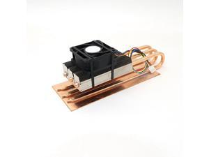 Heatsink Geforce RTX30 Series Ultra Thin Copper Mechanical Backplate Cooler Heat Sink with Fan Gold Pure Copper