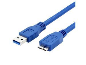 USB 3.0 High Speed Type A to Micro B Cable USB3.0 Data Sync Cord for External Hard Drive Disk HDD Samsung Note3 S5