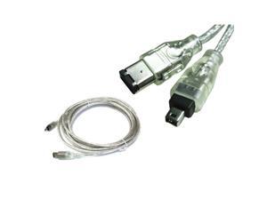 4P 4 Pin to 6 Pin IEEE 1394 for iLink Adapter Cable 4Pin To 6Pin Firewire Cable