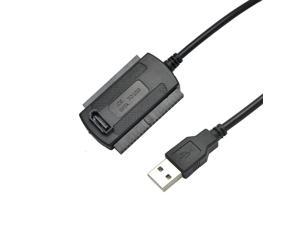 High Speed 480Mb/s 3 in 1 USB 2.0 Cable Adapter USB To 2.5/3.5/5.25inch SATA IDE Adapters