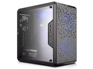 HE QBox Gaming Desktop PC  AMD Ryzen 7 5700G 8Core 46 GHz Max Boost  16Thread CPU with Radeon Graphics Cools with 240mm Liquid Cooler 16GB DDR4 3200 500SSD Windows 10 AC WiFi Computer
