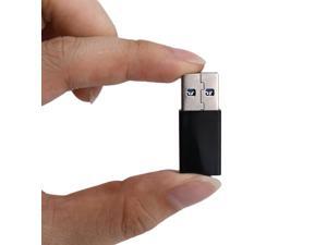Portable USB 3.0 To USB 3.1 Type-C Adapter Converter Male To Female Converter black