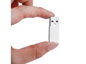 Portable USB 3.0 To USB 3.1 Type-C Adapter Converter Male To Female Converter white