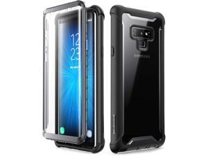 Samsung Galaxy Note 9 case i-Blason [Ares Series] Full-body Rugged Clear Bumper Case with Built-in Screen Protector for Samsung Galaxy Note 9 2018 Release (Black)